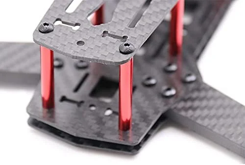 فریم پهپاد 5 اینچی QAV250 ZMR250 با ضخامت بازوی 5 میلی‌متری، فیبر کربنی، مناسب برای مسابقات FPV