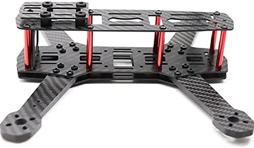 فریم پهپاد 5 اینچی QAV250 ZMR250 با ضخامت بازوی 5 میلی‌متری، فیبر کربنی، مناسب برای مسابقات FPV