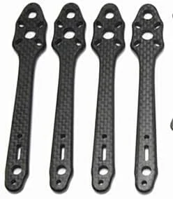 کیت فریم فیبر کربنی 215 با جذب شوک از پیش تعیین شده بازوی 6 میلی متری قطعات یدکی پهپاد RC بازوهای فریم کوادکوپتر DIY (4 عدد بازو)