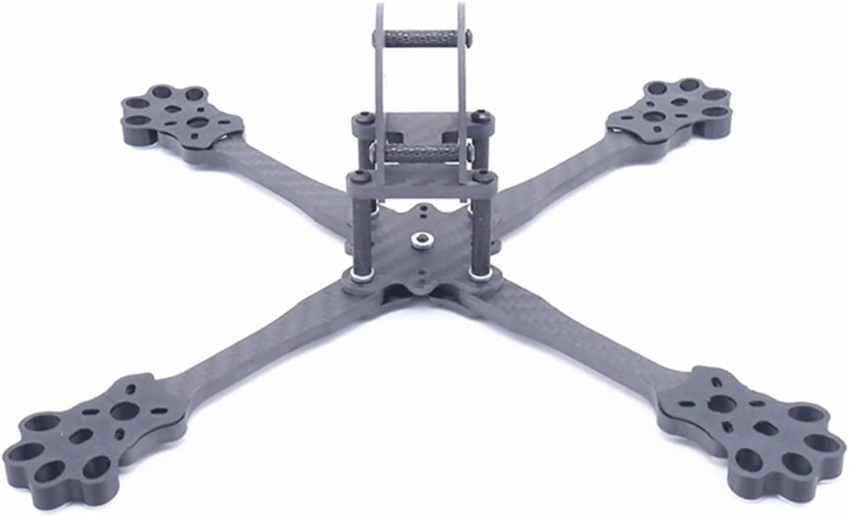 کیت فریم فیبر کربنی برای کوادکوپتر مسابقه ای FPV، قطعات RC، لوازم جانبی DIY، بازوهای فریم کوادکوپتر