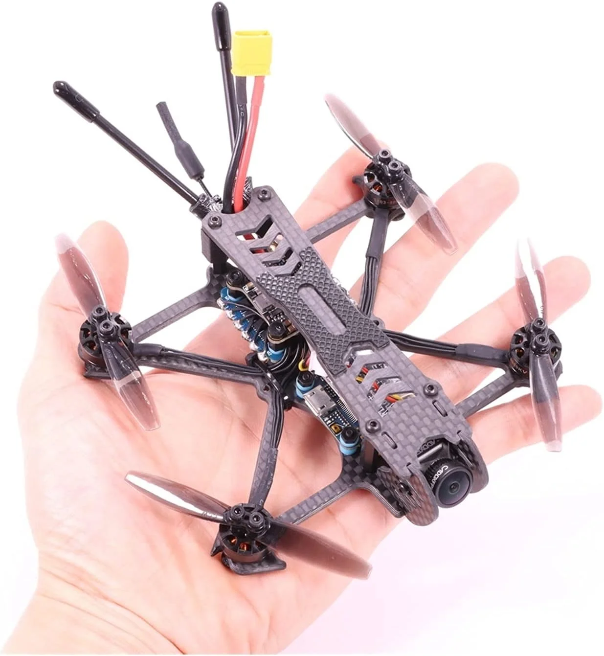 کیت فریم ملخ برای کوادکوپتر مسابقه ای FPV پهپاد RC فری استایل 1103 1104 1206 براش کیت فریم ملخ برای کوادکوپتر مسابقه ای FPV پهپاد RC فری استایل 1103 1104 1206 براش