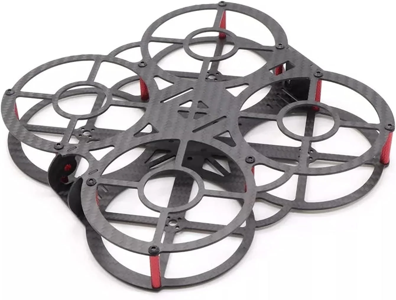 فریم مقاوم در برابر سقوط فیبر کربنی برای مینی، X135 135mm 3 اینچ/ X200 200mm 5 اینچ، مناسب برای مسابقات FPV، کوادکوپتر RC (5 اینچ)