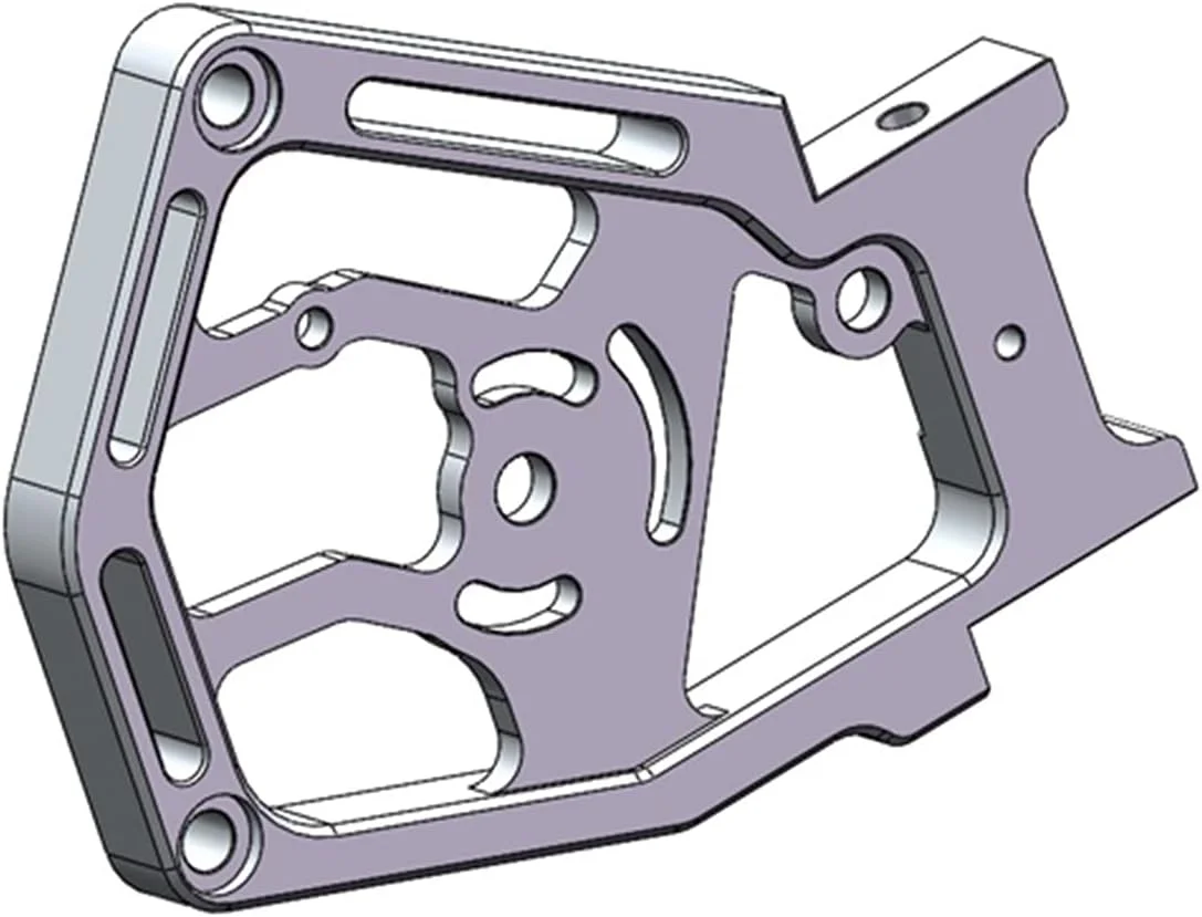 لوازم جانبی آپاچی 5 اینچی شامل بازوی بالا، صفحه بالایی، صفحه پایینی، صفحه جانبی، کیت فریم، قطعات پهپاد RC، بازوهای فریم کوادکوپتر (قطعات فلزی سمت چپ)