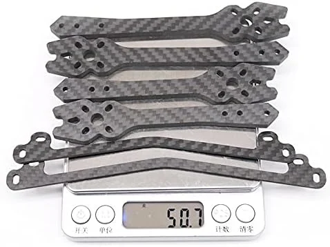 کیت بازوی فیبر کربنی 5 میلیمتری 230 برای بازوهای فریم کوادکوپتر مسابقه ای RC FPV کیت بازوی فیبر کربنی 5 میلیمتری 230 برای بازوهای فریم کوادکوپتر مسابقه ای RC FPV