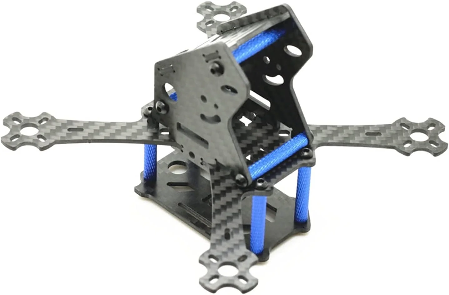 کیت پهپاد مسابقه ای کوچک MINI-X-143 LT143 X-Axis بدنه فیبر کربن کامل FPV RC کوادکوپتر Diy کیت پهپاد DIY