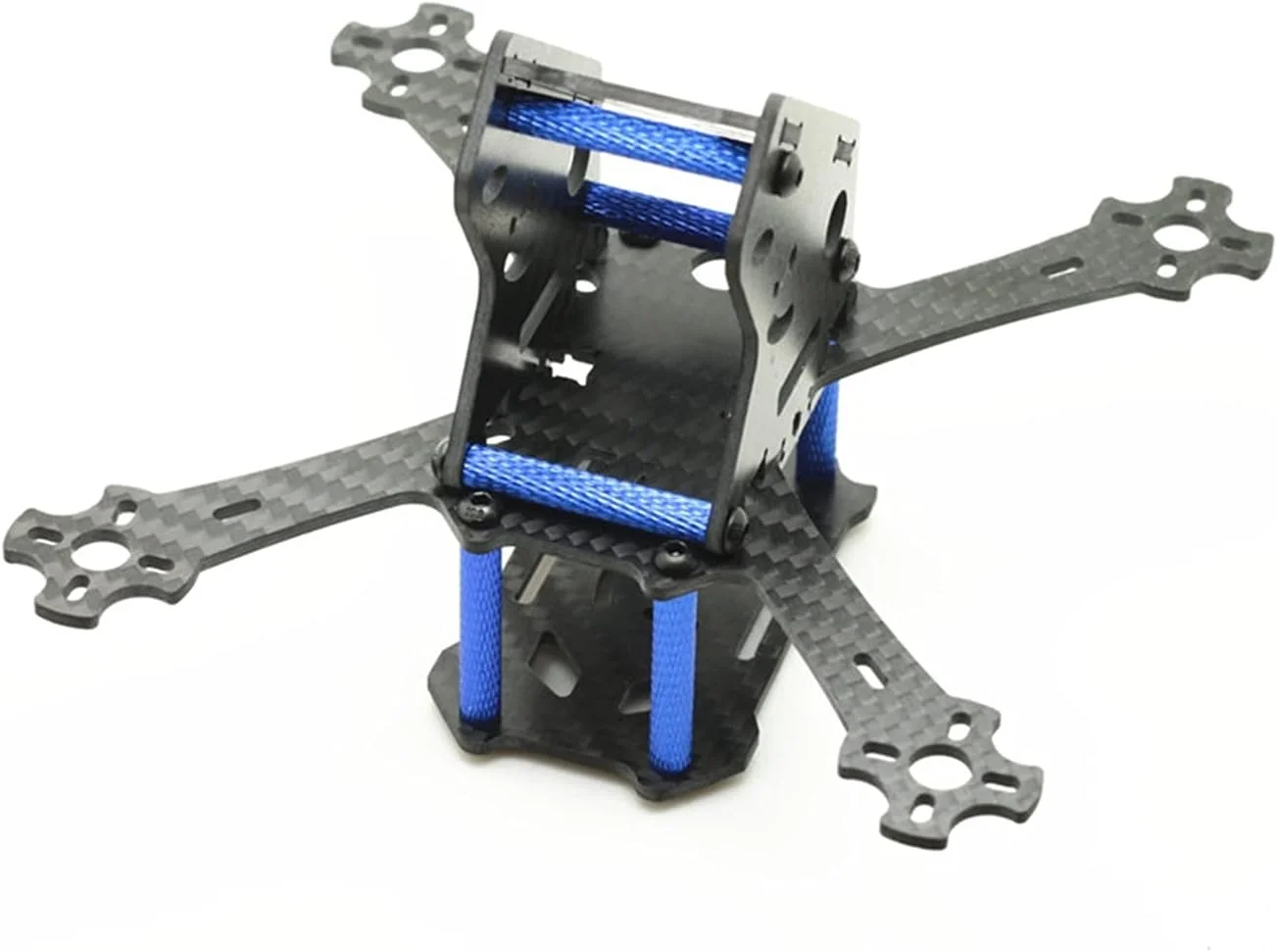 کیت پهپاد مسابقه ای کوچک MINI-X-143 LT143 X-Axis بدنه فیبر کربن کامل FPV RC کوادکوپتر Diy کیت پهپاد DIY