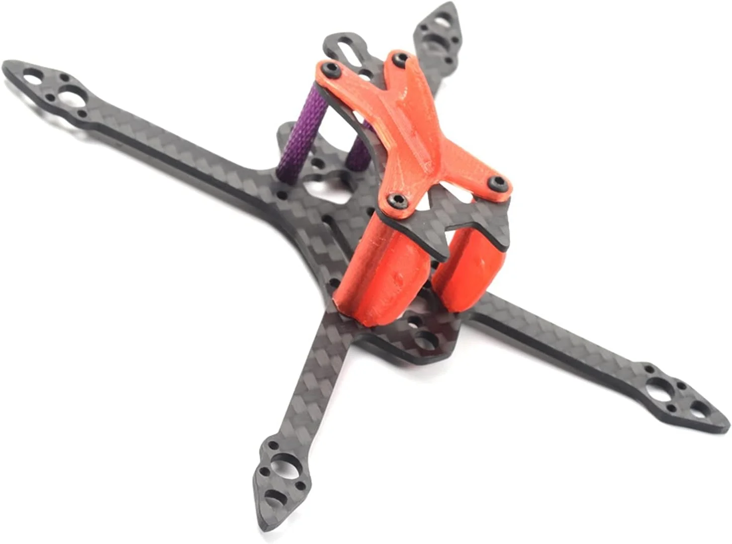 فریم مسابقه ای میکرو FPV با فاصله 110 میلی متری، کیت فریم فیبر کربنی 110 میلی متری برای ساخت پهپاد