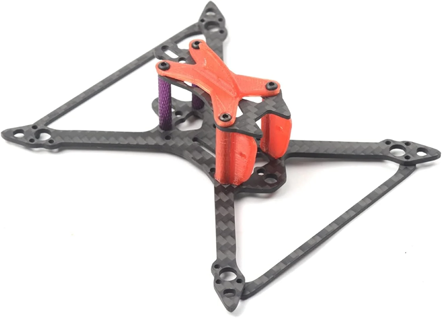 فریم مسابقه ای میکرو FPV با فاصله 110 میلی متری، کیت فریم فیبر کربنی 110 میلی متری برای ساخت پهپاد