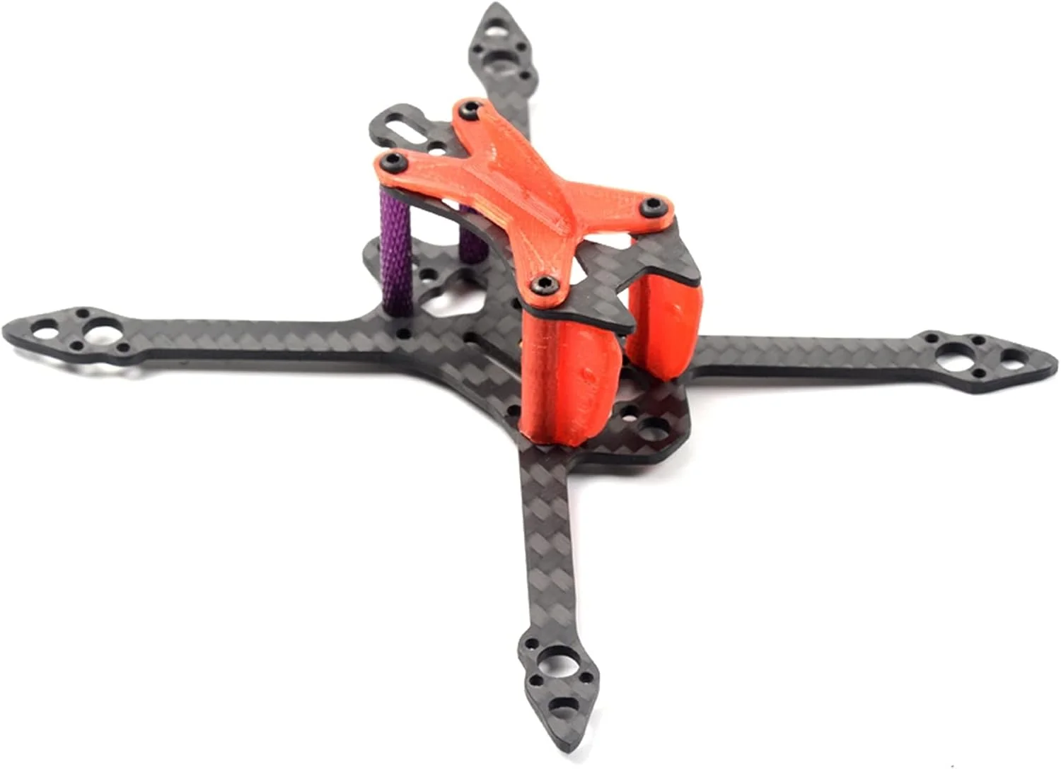 فریم مسابقه ای میکرو FPV با فاصله 110 میلی متری، کیت فریم فیبر کربنی 110 میلی متری برای ساخت پهپاد