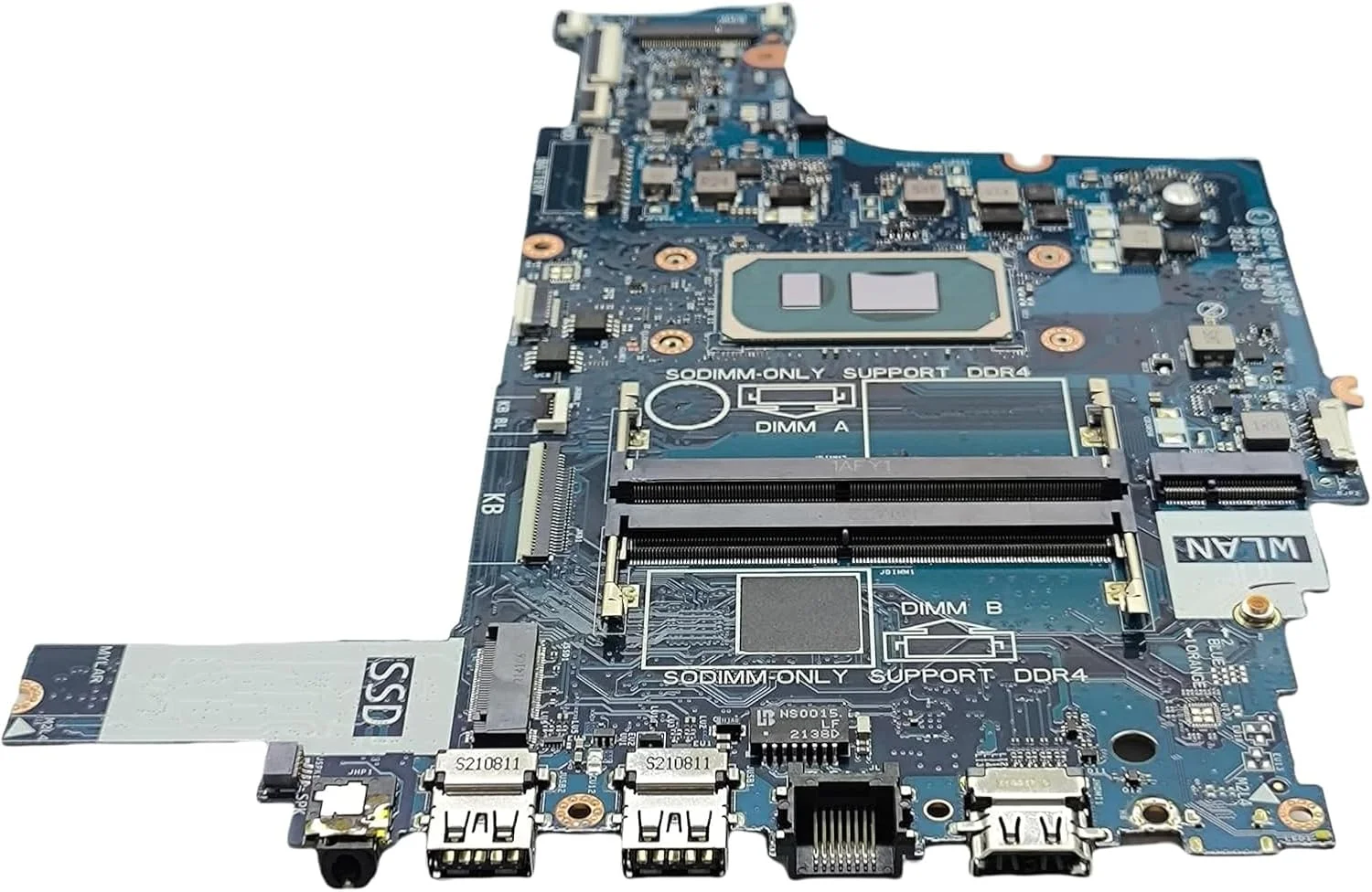 مادربرد جایگزین 0FVP0F FVP0F برای لپ تاپ Dell Vostro 3400 مدل GDI4A LA-K034P، برد اصلی سیستم با پردازنده Gold 7505