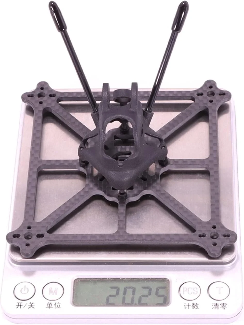 کیت فریم مسواکی کوادکوپتر مسابقه ای FPV، فری استایل True X 1103 1104 1206 براشلس DIY