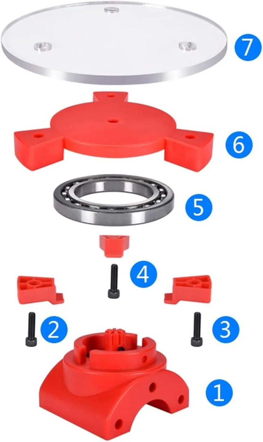 هدف های موقعیت یابی 3mm/1.5mm/0.8mm/0.4mm منبع باز DIY اسکنر سه بعدی اسکنر لیزری سه بعدی قطعات پلاستیکی قالب گیری تزریقی رومیزی برای پرینتر سه بعدی برای اسکنر سه بعدی