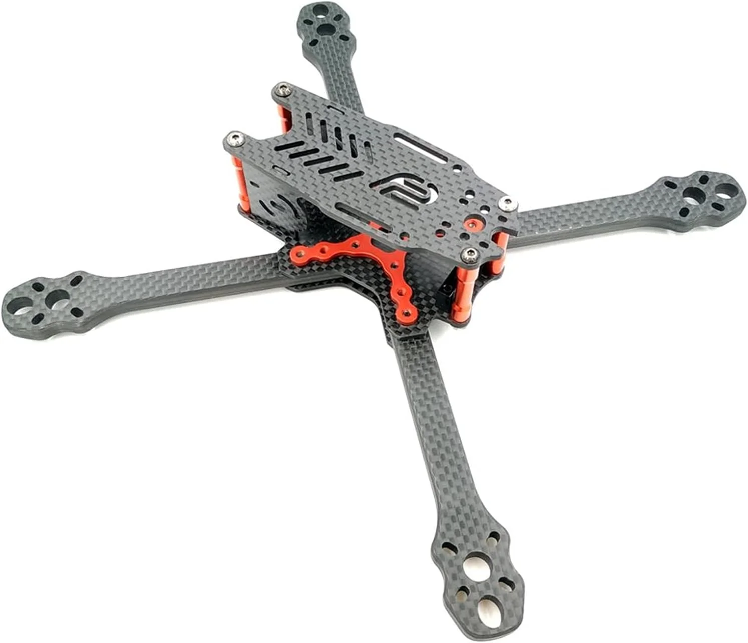 کیت فریم کوادکوپتر کربن فیبر FPV Freestyle True X RC Drone ملخ 5030 5045 5145 کیت پهپاد DIY (قرمز)