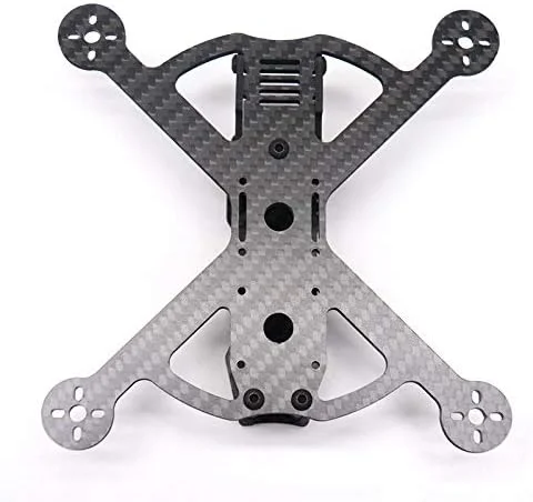 فریم Pob150 با فاصله بین دو محور 150 میلی متر، کیت فریم فیبر کربنی 3 اینچی برای کوادکوپتر FPV RC
