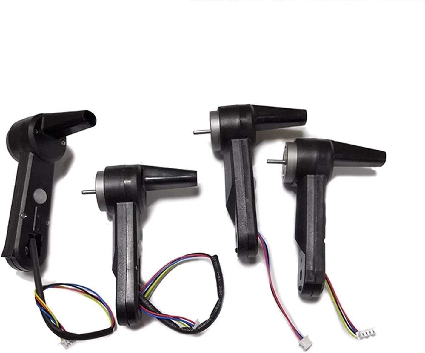 لوازم جانبی کوادکوپتر شامل بازوی موتور، موتورها، پروانه ها، شارژر باتری و قطعات، مناسب برای کوادکوپتر L900pro، بازوی جایگزین برای کوادکوپتر FPV (کیت 4 عددی بازوی مشکی)