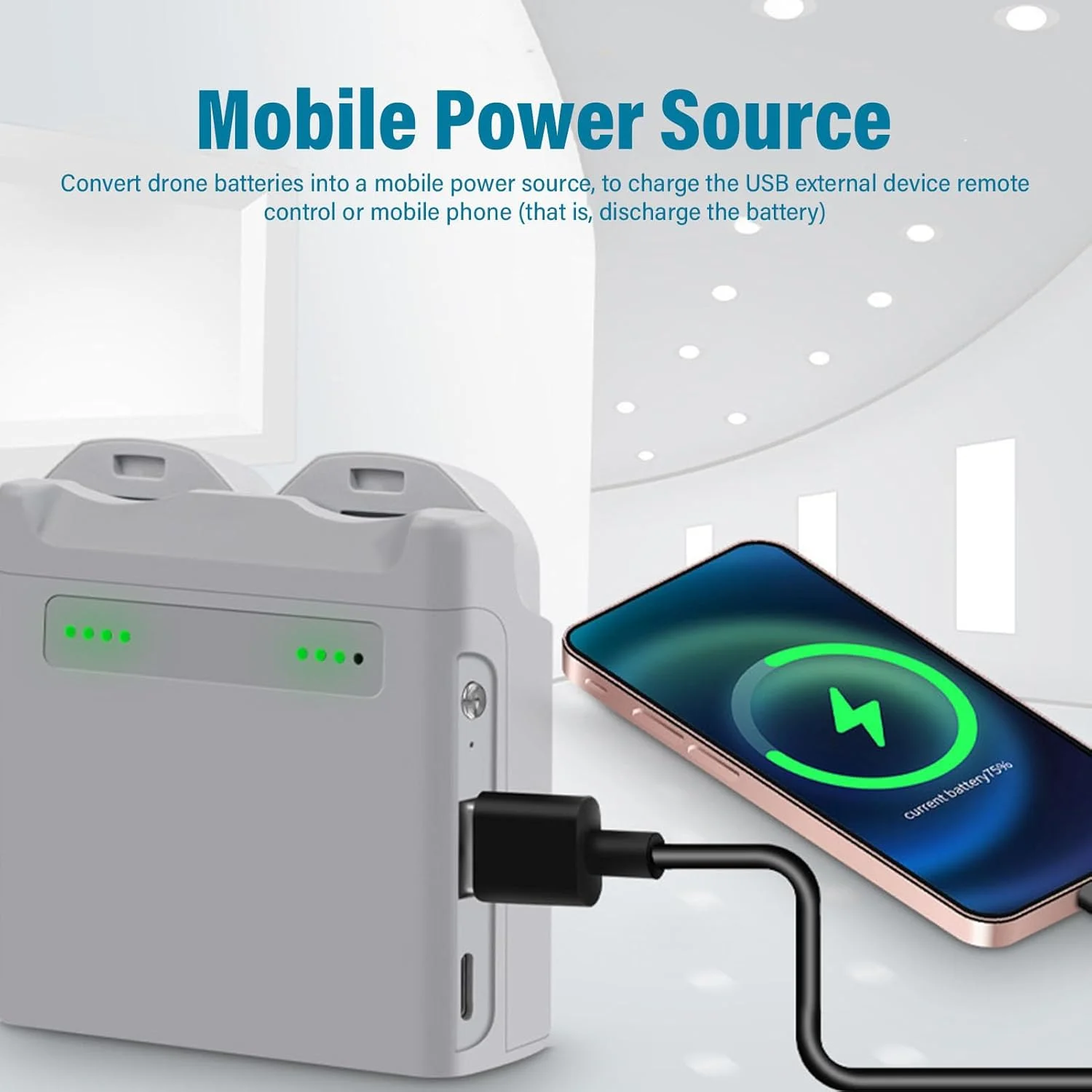 هاب شارژ دو طرفه پهپاد مناسب برای شارژر باتری پهپاد نئو، شارژر ذخیره سازی شارژ سریع 45 واتی با نشانگر LED، شارژ متوالی باتری های دوتایی هاب شارژ دو طرفه پهپاد مناسب برای شارژر باتری پهپاد نئو، شارژر ذخیره سازی شارژ سریع 45 واتی با نشانگر LED، شارژ متوالی باتری های دوتایی