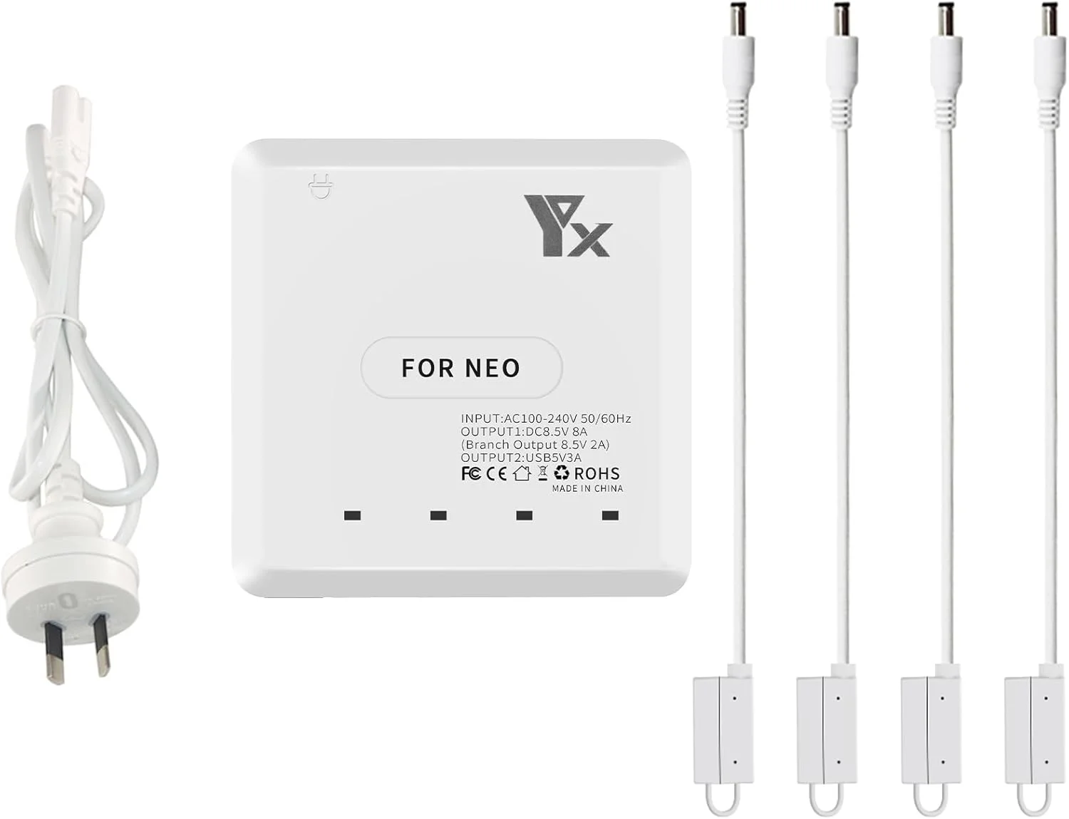 شارژر پهپاد برای DJI NEO، شارژر 6 تایی و مدیریت باتری لوازم جانبی پهپاد (استاندارد استرالیا)