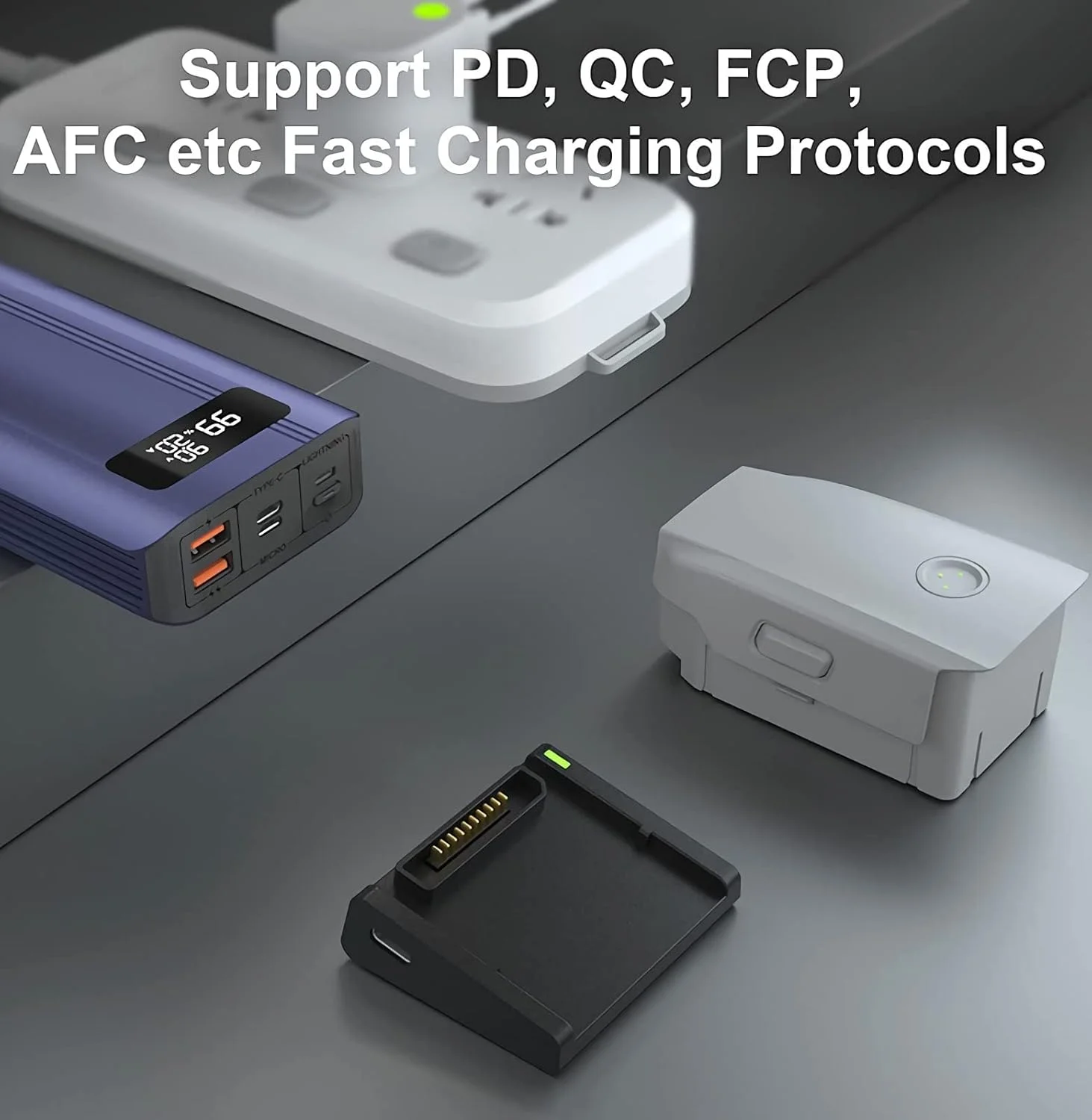 هاب شارژ باتری MAKINGTEC Mavic Air 2 و Air 2S، شارژ مینی قابل حمل باتری با Type-c برای پهپاد DJI Dajiang AIR2 AIR2S، شارژ لوازم جانبی باتری پرواز هوشمند UAV. هاب شارژ باتری MAKINGTEC Mavic Air 2 و Air 2S، شارژ مینی قابل حمل باتری با Type-c برای پهپاد DJI Dajiang AIR2 AIR2S، شارژ لوازم جانبی باتری پرواز هوشمند UAV.