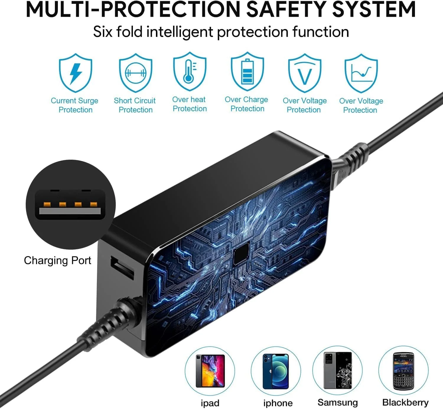 آداپتور برق جایگزین HKY 13.2V 2.82A برای شارژر باتری پرواز هوشمند DJI Mavic Air 2 / DJI Air 2S، ریموت کنترل و کابل برق آداپتور AC DC پهپاد Dji