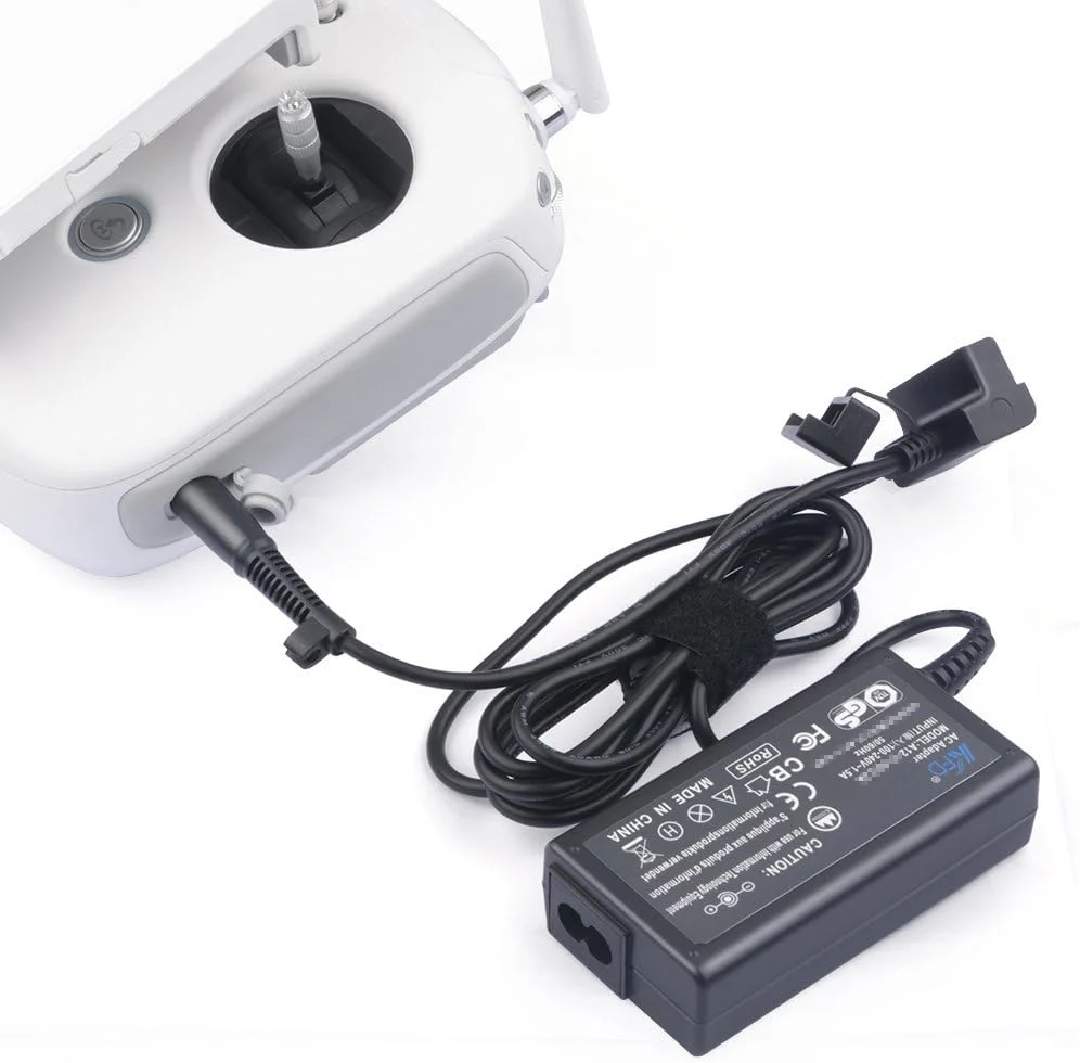 آداپتور منبع تغذیه 17.4 ولت KFD برای DJI Phantom 3 Professional/Advanced/Standard/DJI Phantom 3 Pro Quadcopter Drone و شارژر باتری کنترل از راه دور PSU