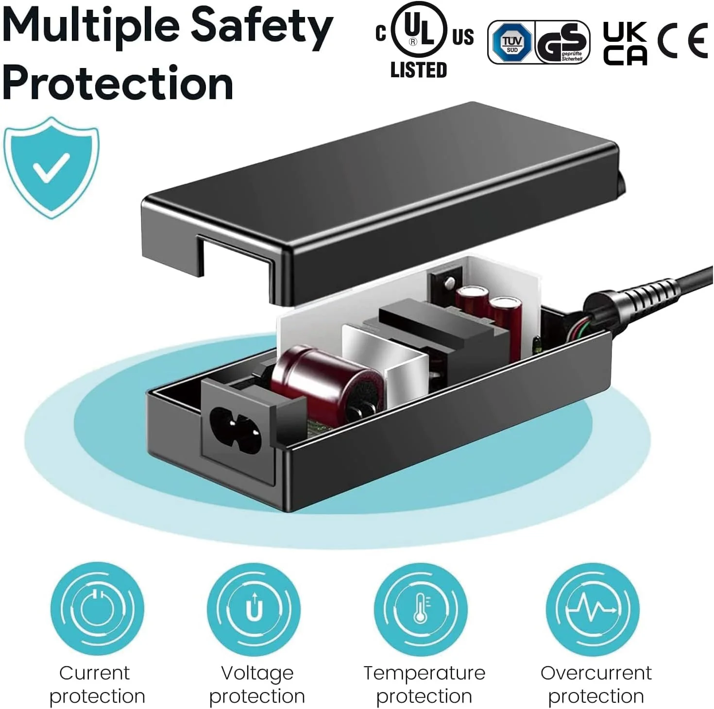 آداپتور منبع تغذیه 17.4 ولت KFD برای DJI Phantom 3 Professional/Advanced/Standard/DJI Phantom 3 Pro Quadcopter Drone و شارژر باتری کنترل از راه دور PSU