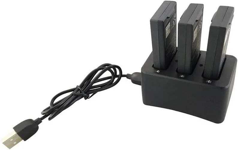 شارژر جدید 3 در 1 برای باتری لیتیومی پهپاد چهار محوره تلو، شارژر مشکی