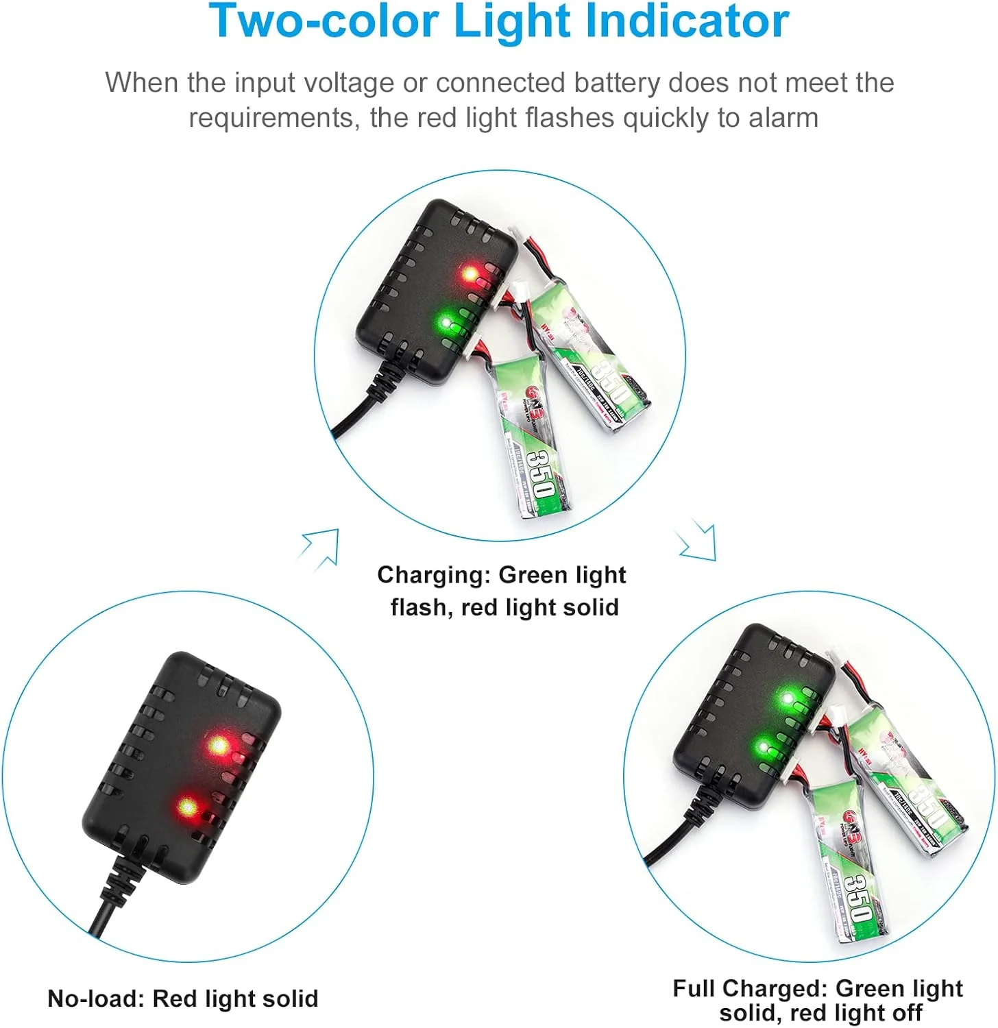 کابل شارژر بالانس USB دو-در-یک Crazepony 1A با کانکتور XH-3P برای باتری لیپو 7.4 ولت 2S ماشین کنترلی، قایق، صخره نورد، FPV، کوادکوپتر کابل شارژر بالانس USB دو-در-یک Crazepony 1A با کانکتور XH-3P برای باتری لیپو 7.4 ولت 2S ماشین کنترلی، قایق، صخره نورد، FPV، کوادکوپتر