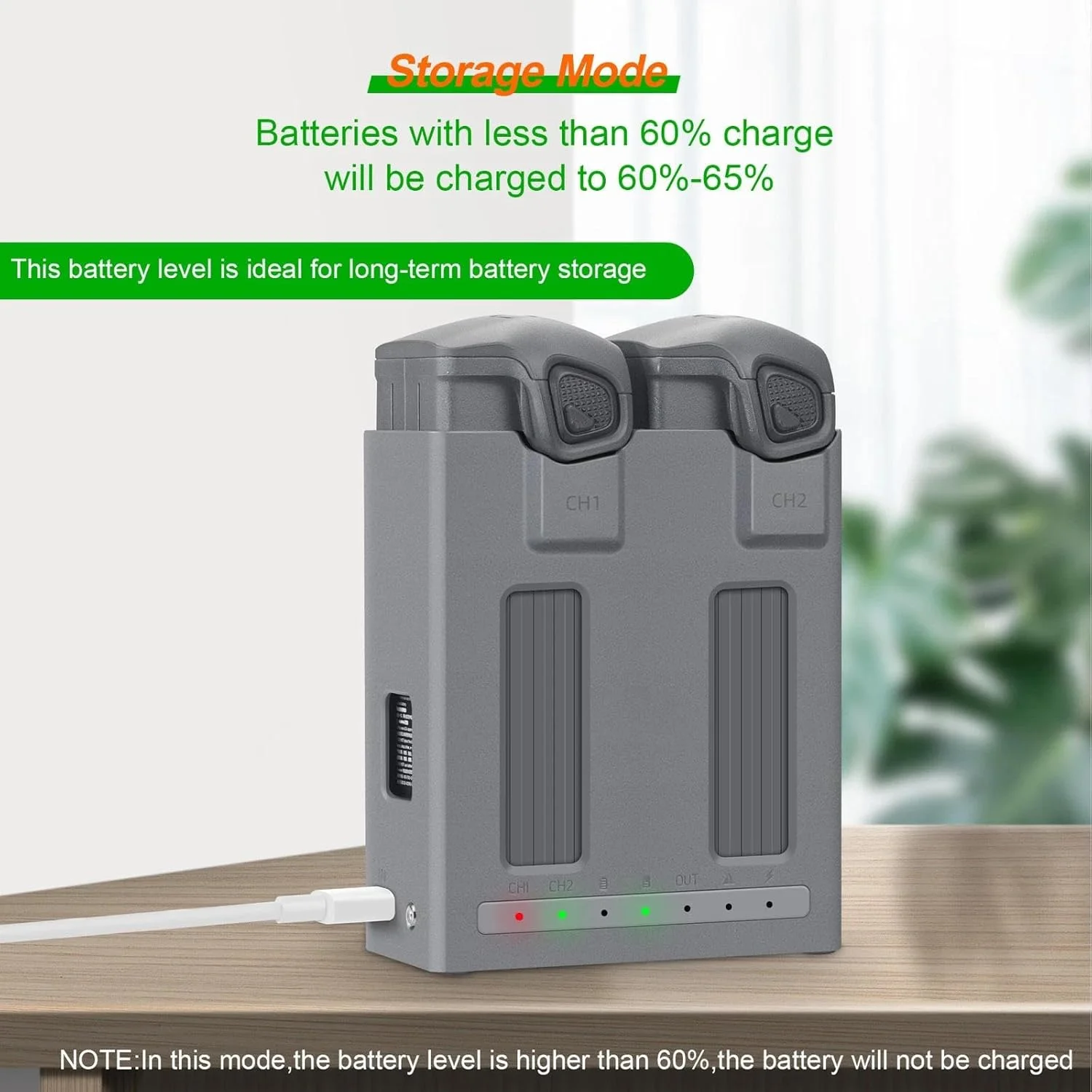 هاب شارژر دو طرفه هوشمند باتری پهپاد برای DJI Mavic 4 Pro