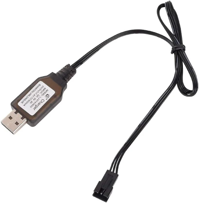 شارژر باتری 3.7 ولت، 2 عدد شارژر باتری USB برای ماشین کنترلی و پهپاد با نشانگر LED، کابل شارژ USB باتری لیتیومی برای باتری های NiCd/NiMH/LiPo (7.4v-SM 3P) شارژر باتری 3.7 ولت، 2 عدد شارژر باتری USB برای ماشین کنترلی و پهپاد با نشانگر LED، کابل شارژ USB باتری لیتیومی برای باتری های NiCd/NiMH/LiPo (7.4v-SM 3P)