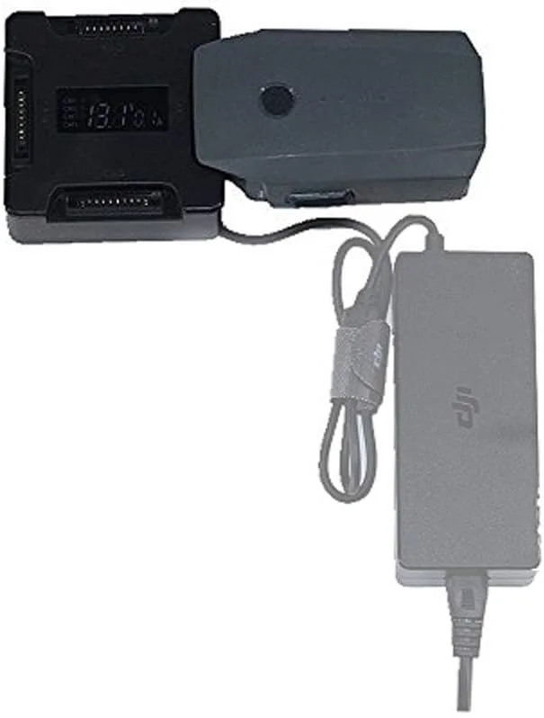 هاب شارژر باتری 4 پورت Flycoo برای باتری پهپاد DJI Mavic Pro، آداپتور داک شارژ موازی با نمایشگر دیجیتال