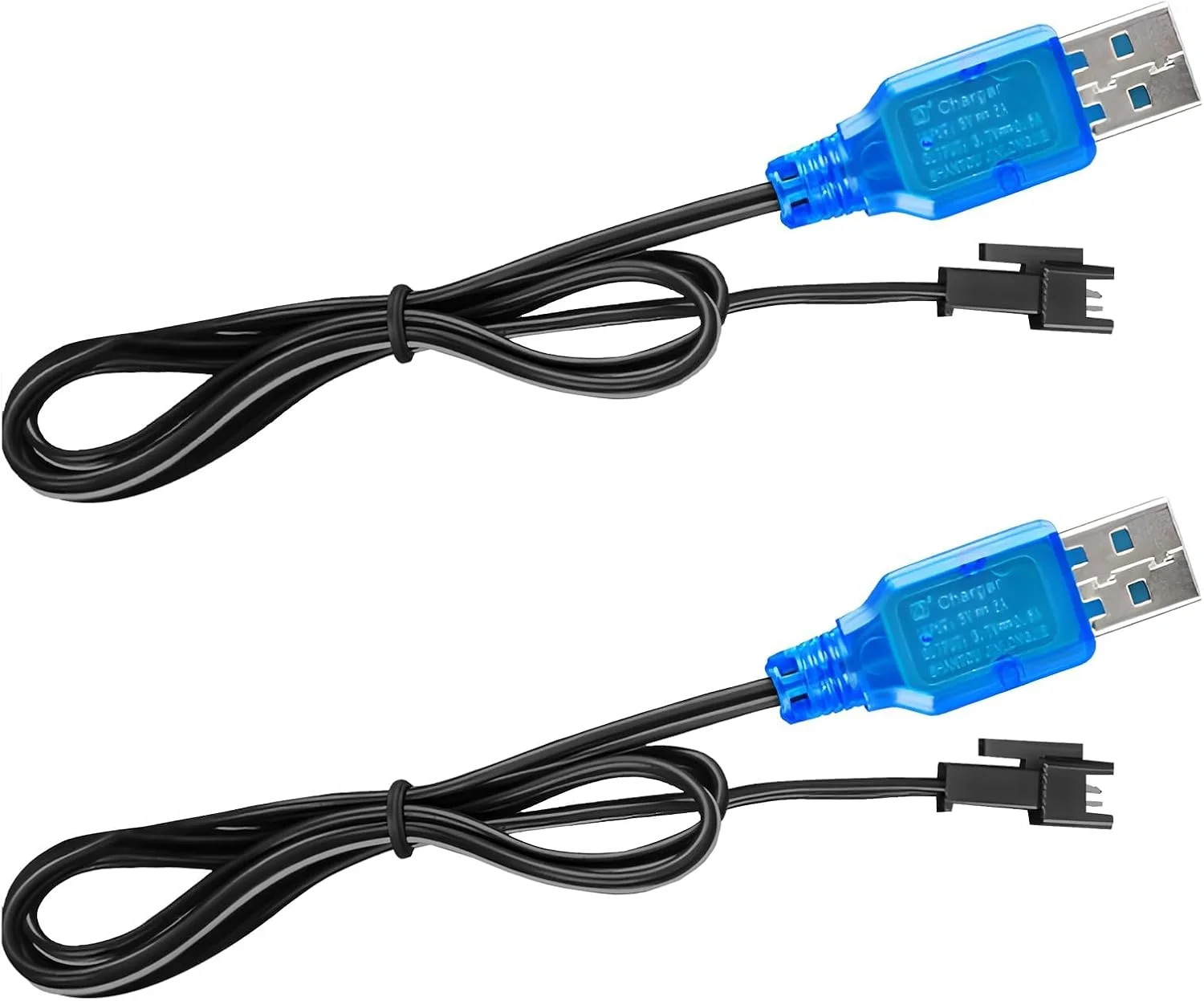 کابل شارژر باتری RC یونیورسال KASTWAVE – دوشاخه اتصال SM 4-Pin برای باتری LiPo 3.7 ولت، سازگار با ماشین های RC، قایق ها، هواپیماها، پهپادها، تانک ها، هلیکوپترها و اسباب بازی های کنترل از راه دور