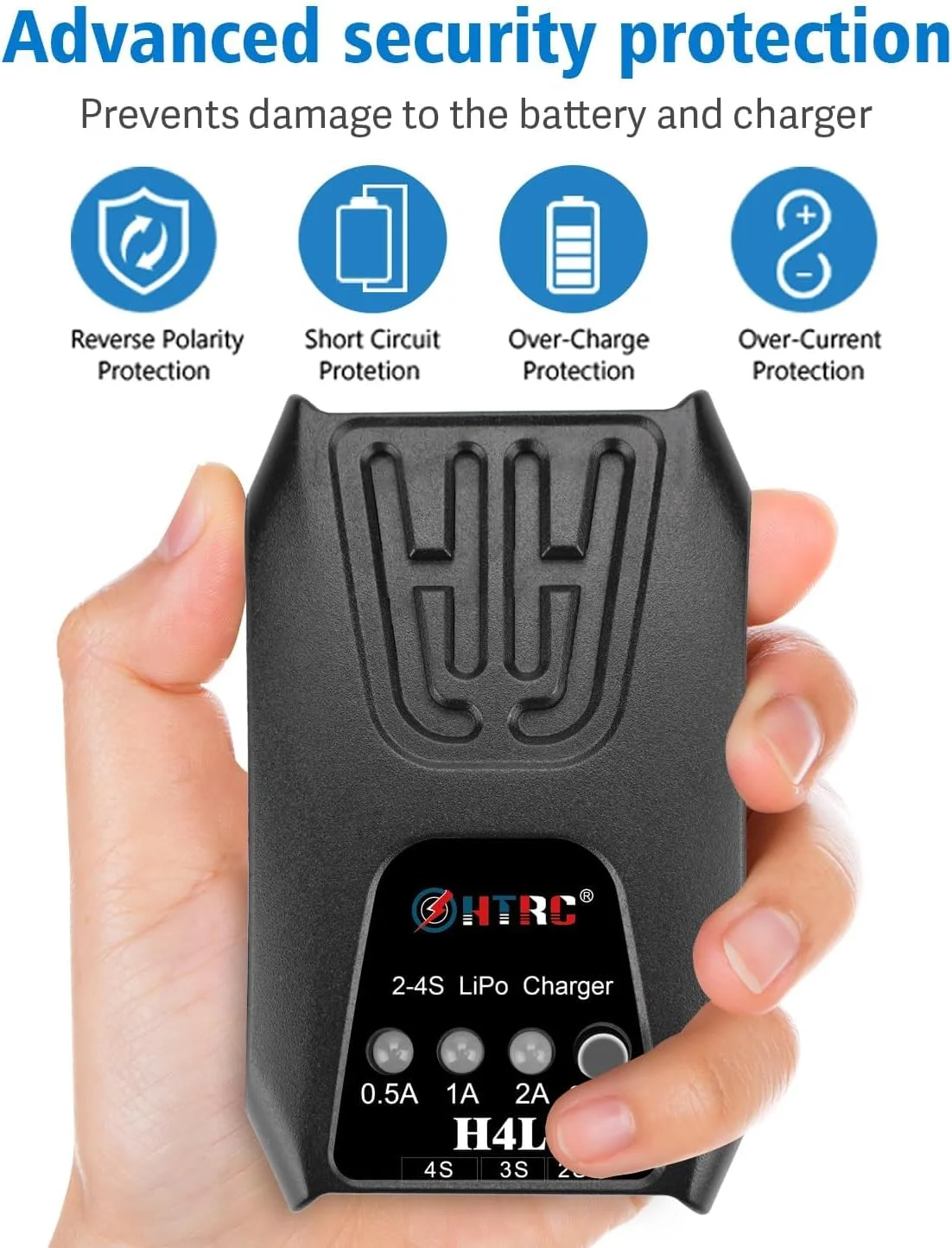 شارژر باتری KASTWAVE، شارژر 20 واتی Lipo 2A برای بسته باتری Lipo 2-4S، شارژر سریع تعادلی RC، برای ماشین RC، تفنگ بادی، قایق RC و غیره