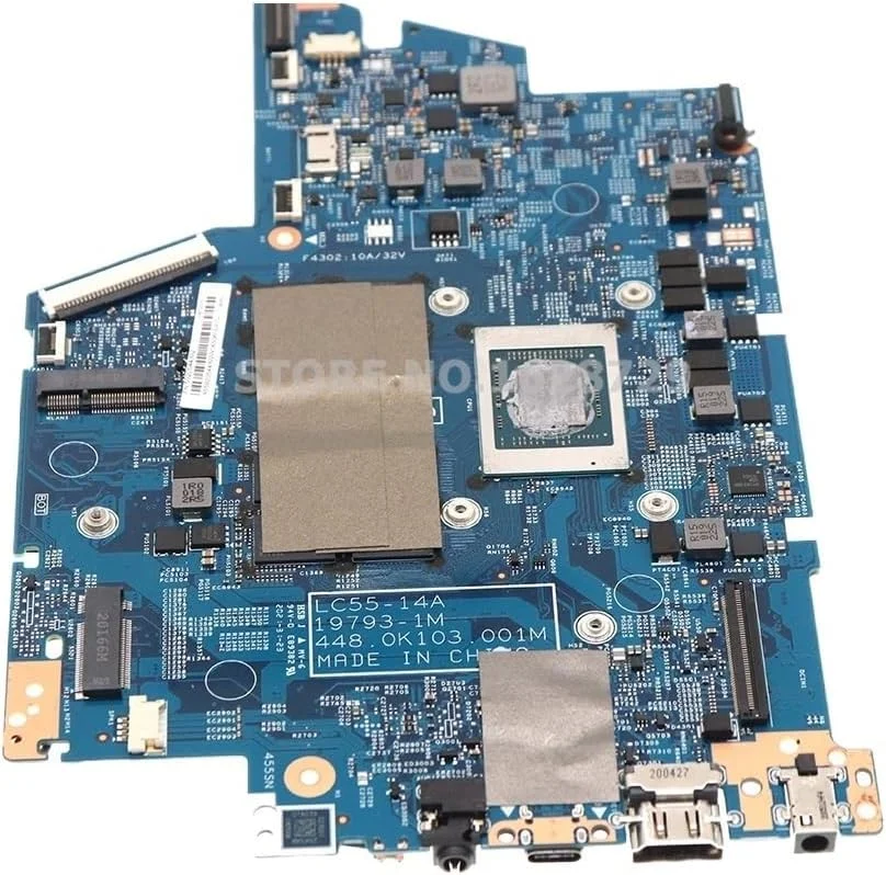 مادربرد لپ تاپ IdeaPad Flex 5-14ARE05 با پردازنده R3/R5/R7 8G/16G مدل LC55-14A 19793-1M 19793-3 448.0K103.001M (پردازنده R3 با 4 گیگابایت رم)