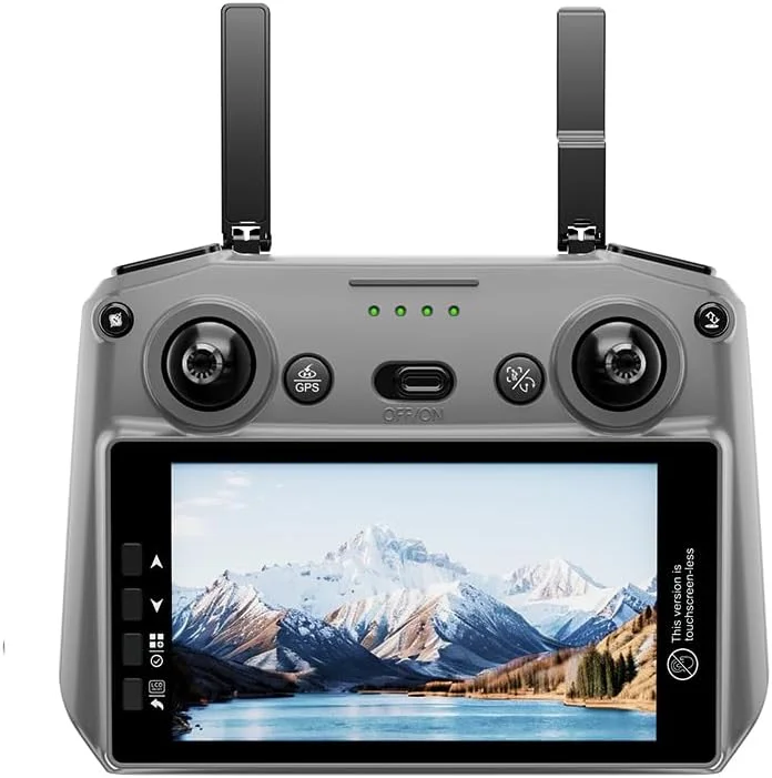 کنترلر از راه دور ZY80 PRO، قابل شارژ، برد انتقال 600 متر، صفحه نمایش 5 اینچی LCD، کنترلر هوشمند برای پهپاد