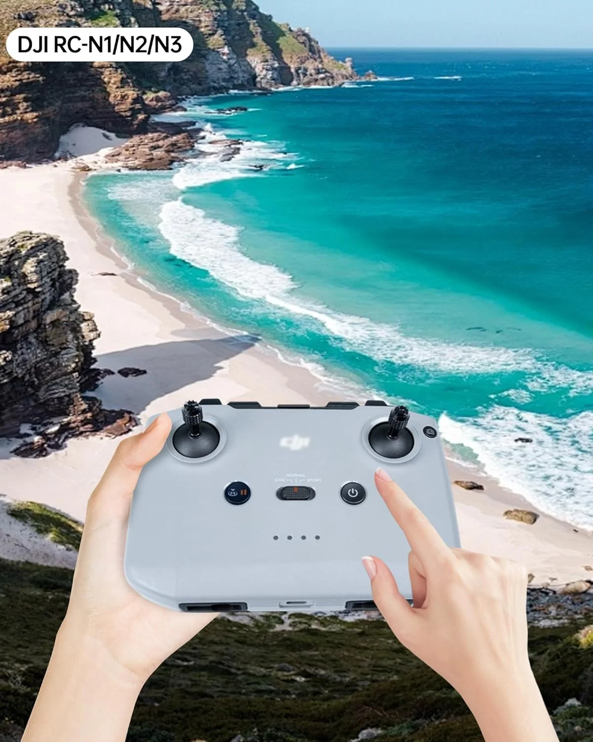 LKTOP سه جفت جوی استیک کنترل از راه دور برای DJI RC-N3/N2/N1، قطعات جایگزین راکر برای DJI Neo/Flip/Mini 3/Mini 3 Pro/Mini 2/Mini 2 SE/Air 2/Air 2S/Air 3S/Mavic 3/Mavic 3 Pro Drone