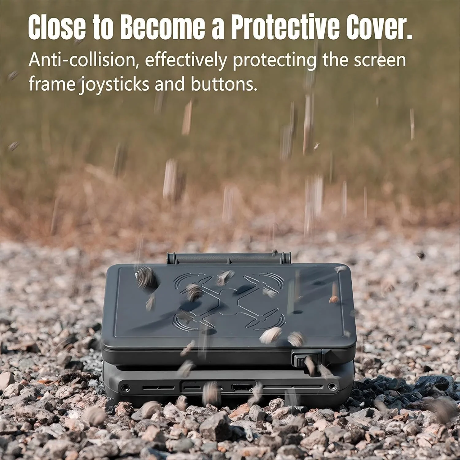 آفتابگیر و محافظ صفحه نمایش 2 در 1 برای ریموت کنترل DJI RC PRO 2، سازگار با DJI Mavic 4 Pro, Mini 4/5 Pro, Air 3/3S