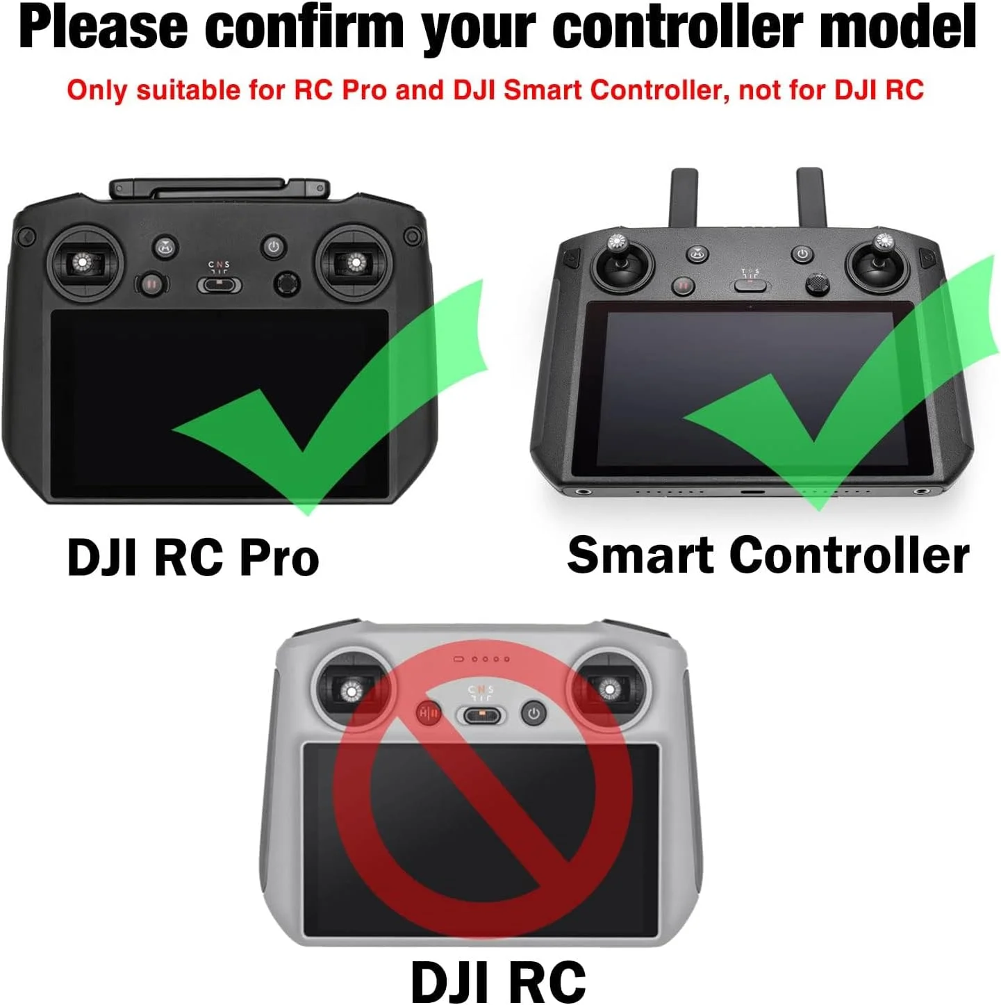 محافظ صفحه نمایش شیشه ای حرارت دیده eWINNER، سازگار با کنترلر هوشمند DJI RC Pro برای DJI Mavic 3 / Cine/Air 2S / Mavic 2 Pro & Zoom لوازم جانبی کنترل از راه دور پهپاد، 2 عدد