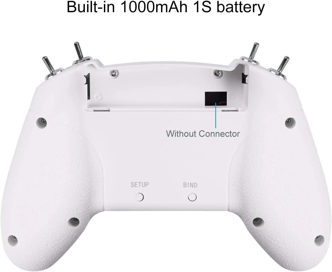 رادیو کنترلر BETAFPV LiteRadio 2 SE Frsky D16، باتری داخلی 1000mAh، پشتیبانی از شبیه ساز FPV، بروزرسانی سیستم عامل، کالیبره جوی استیک، BETAFPV Configurator V2، برای FPV RC Drone