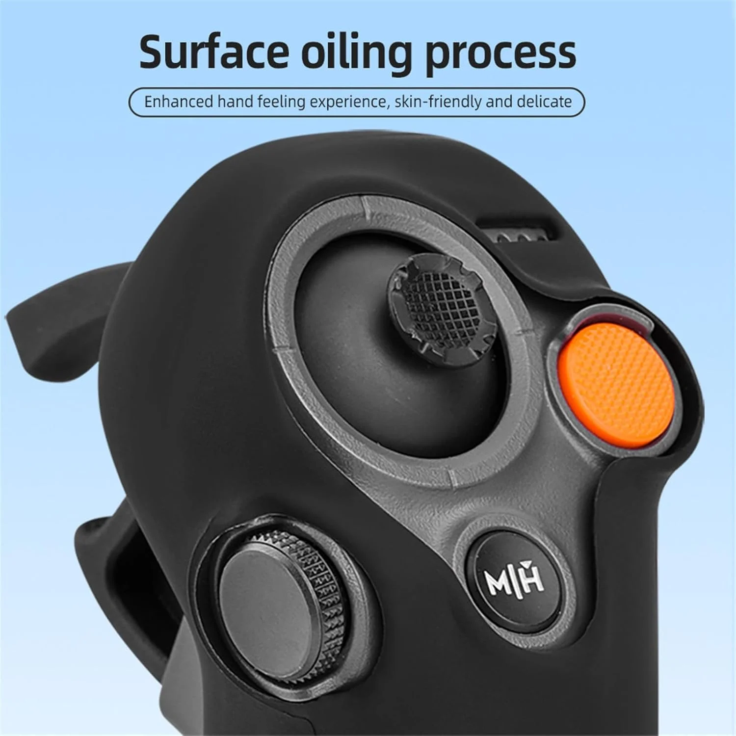 کاور سیلیکونی Wtohoby RC Motion 3 برای DJI Avata 2 و DJI RC Motion 3، محافظ ضد خش و ضد ضربه (مشکی)