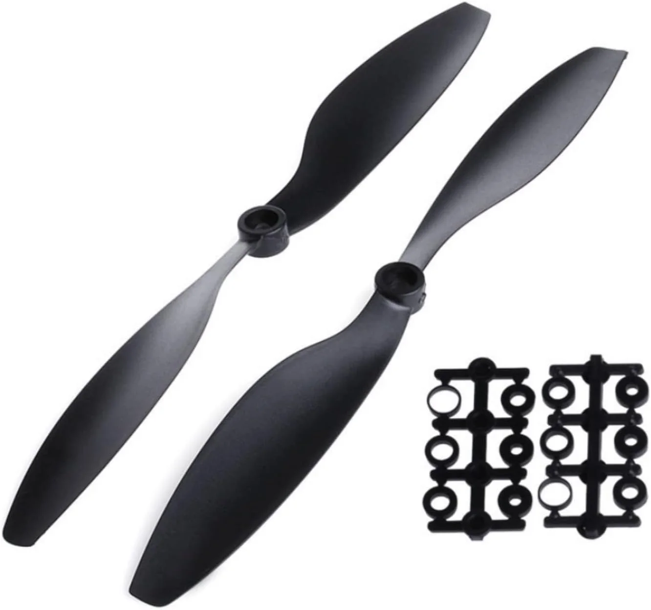 ملخ های 1045 CW و CCW با سایز 10x4.5 مناسب مولتی کوپتر RC مدل F450، یک جفت، رنگ مشکی