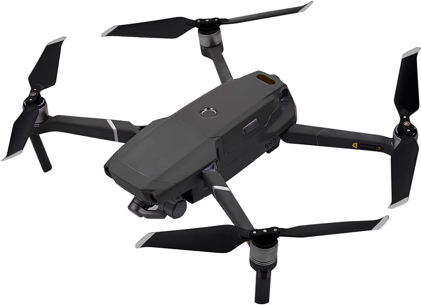 4 جفت پروانه ملخ جایگزین Mavic 2 Pro/Zoom، پره های کم صدا با رهاسازی سریع 8743F بال ها برای لوازم جانبی پهپاد DJI Mavic 2 Pro/Zoom با نوک نقره ای