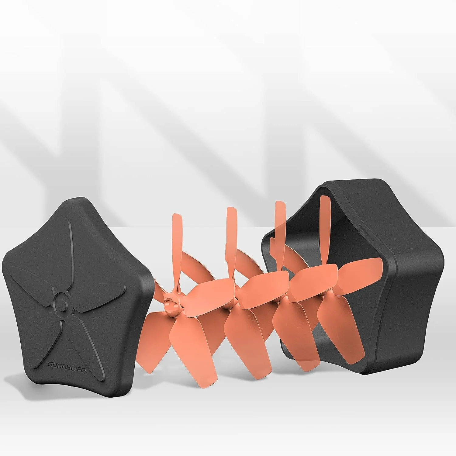 جعبه محافظ ملخ و 4 عدد ملخ پرواز بی صدا برای DJI Avata جعبه محافظ ملخ و 4 عدد ملخ پرواز بی صدا برای DJI Avata