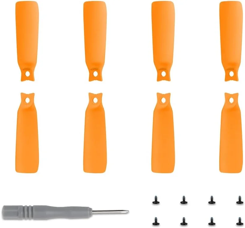۸ عدد پروانه جایگزین، ملخ های جایگزین، تیغه های ملخ پهپاد برای لوازم جانبی پهپاد DJI Flip