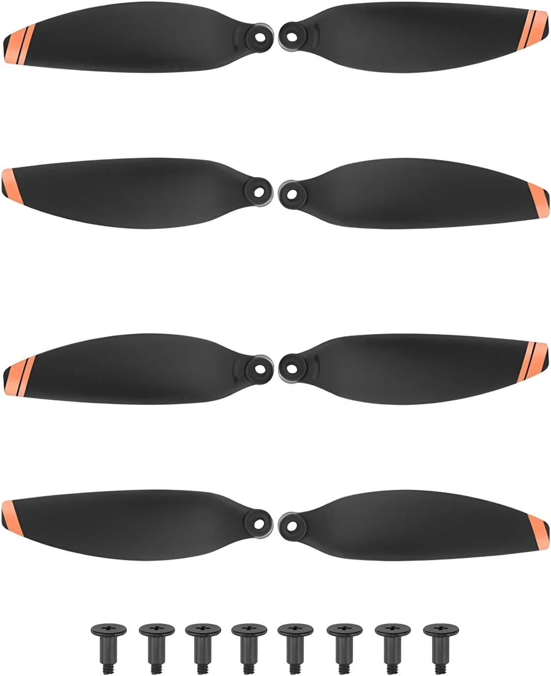 8 عدد پروانه کوچک جایگزین برای پهپادهای DJI Mini 2، Mini 2 SE و Mini 4K، ملخ های کم صدا با قابلیت نصب سریع 8 عدد پروانه کوچک جایگزین برای پهپادهای DJI Mini 2، Mini 2 SE و Mini 4K، ملخ های کم صدا با قابلیت نصب سریع