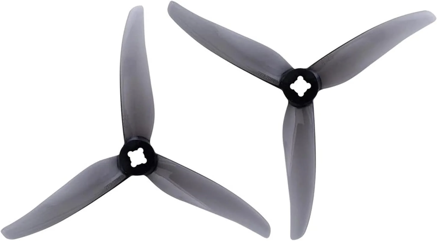 24 عدد پروانه 3 پره 4 اینچی مدل 4023 مقاوم برای مسابقات FPV، کوادکوپتر RC، مولتی روتور (مشکی)، 12 جفت