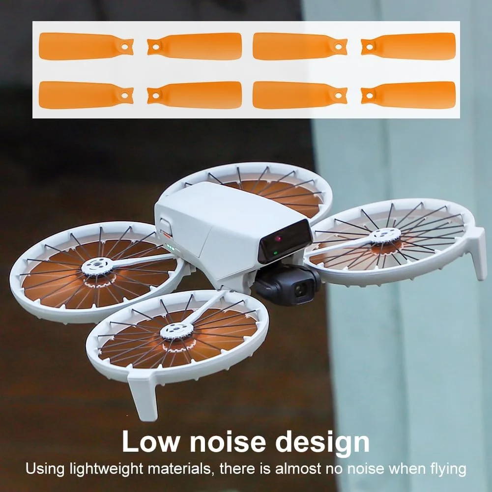 ۸ عدد پروانه جایگزین، ملخ های جایگزین، تیغه های ملخ پهپاد برای لوازم جانبی پهپاد DJI Flip ۸ عدد پروانه جایگزین، ملخ های جایگزین، تیغه های ملخ پهپاد برای لوازم جانبی پهپاد DJI Flip