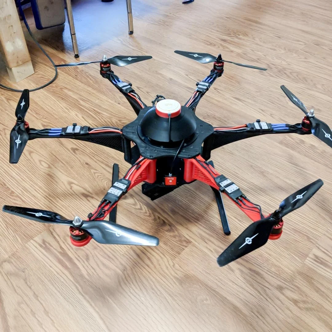 پروانه های عملکردی 1045 مشکی Master Airscrew برای پهپادهای مولتی روتور - سری MR - مجموعه 2 عددی پروانه 10x4.5