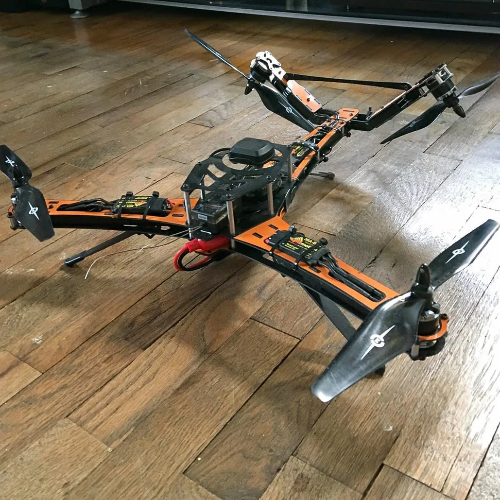 پروانه های عملکردی 1045 مشکی Master Airscrew برای پهپادهای مولتی روتور - سری MR - مجموعه 2 عددی پروانه 10x4.5