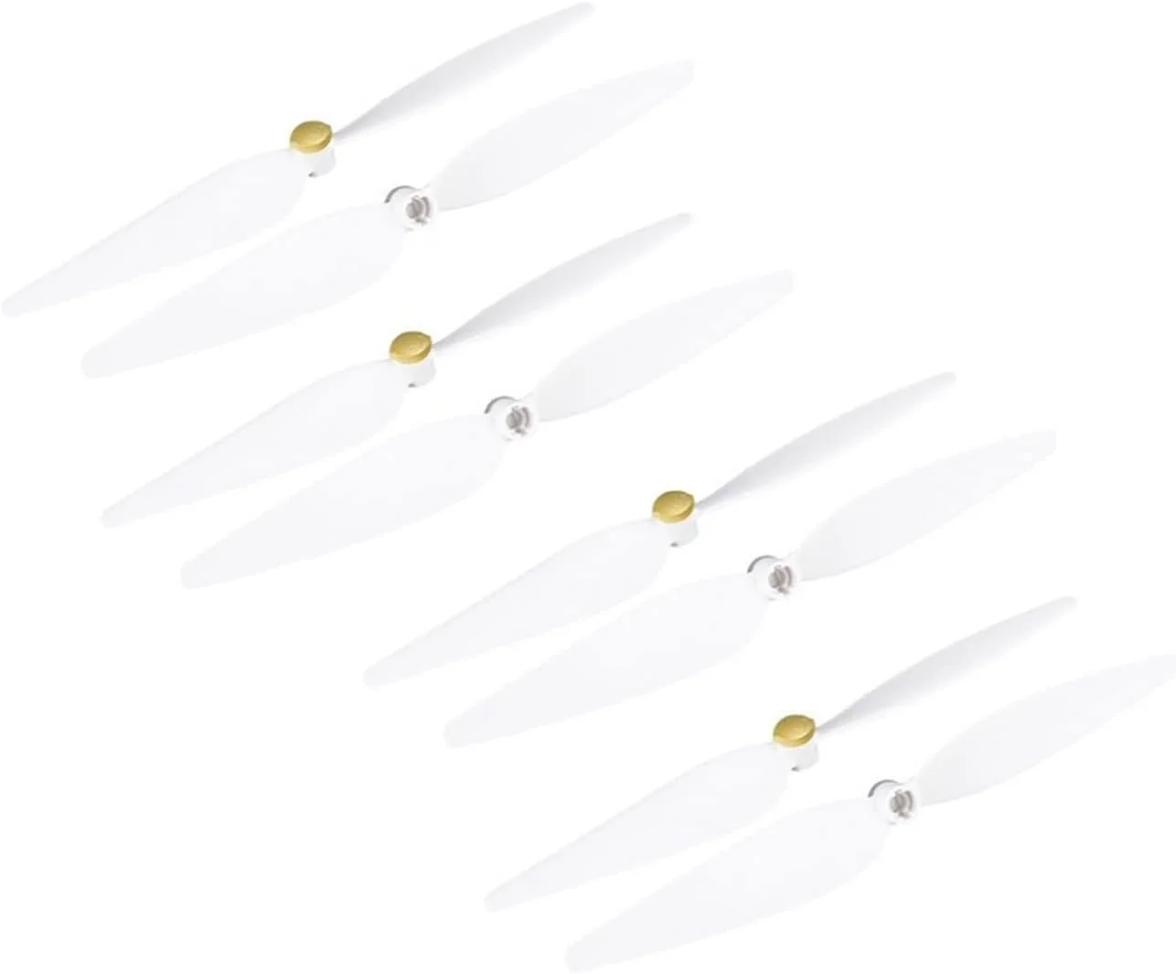 4 جفت ملخ 10 اینچی سفید، لوازم جانبی ملخ پهپاد، مناسب برای پهپاد 4K