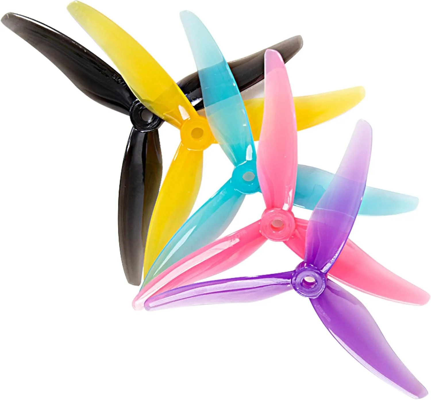 20 عدد پروانه ملخ پهپاد FPV: Gemfan Hurricane 51477 سه پره 5 اینچی برای مسابقات آزاد FPV 4S 6S، 10 عدد CW 10 عدد CCW 20 عدد پروانه ملخ پهپاد FPV: Gemfan Hurricane 51477 سه پره 5 اینچی برای مسابقات آزاد FPV 4S 6S، 10 عدد CW 10 عدد CCW